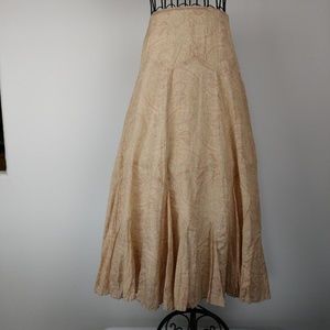 Lauren Ralph Lauren Light Paisley Prairie Skirt